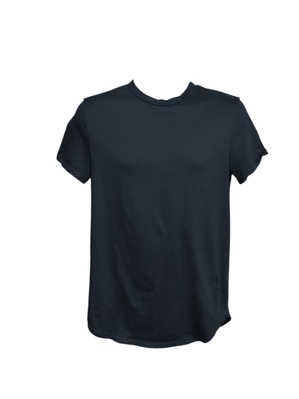 H&M Long Fit Black Short Sleeve Tee Size Small